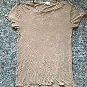 Long beige tee